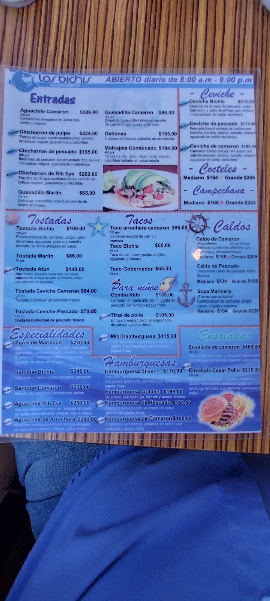 Los Bichis Menu - Image 3