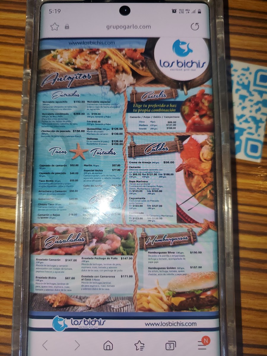 Los Bichis Menu - Image 4